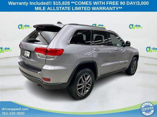 Billet Silver Metallic Clearcoat 2019 Jeep Grand Cherokee Laredo
