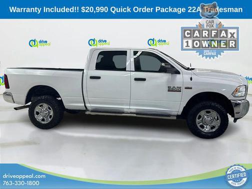 2018 RAM 2500 Tradesman Crew Cab 4x4 6'4' Box