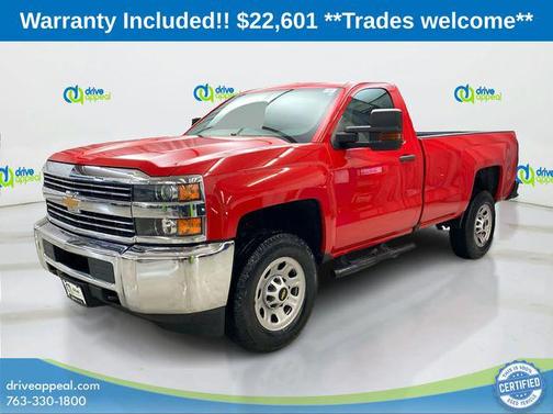Red Hot 2016 Chevrolet Silverado 3500 WT