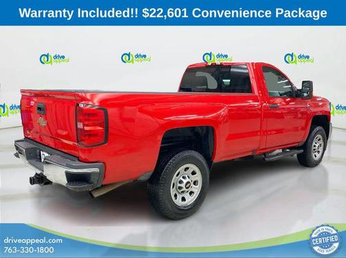 Red Hot 2016 Chevrolet Silverado 3500 WT