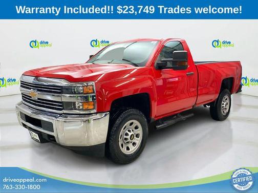 Red Hot 2016 Chevrolet Silverado 3500 WT