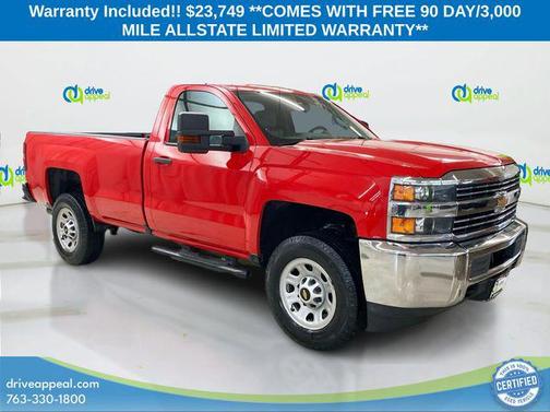 Red Hot 2016 Chevrolet Silverado 3500 WT