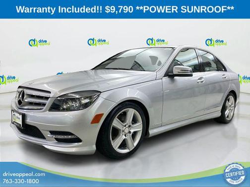 Silver 2011 Mercedes-Benz C-Class C 300 4MATIC Luxury