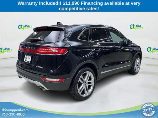 Diamond Black Metallic 2017 Lincoln MKC Reserve