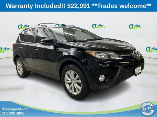 Black 2015 Toyota RAV4 Limited