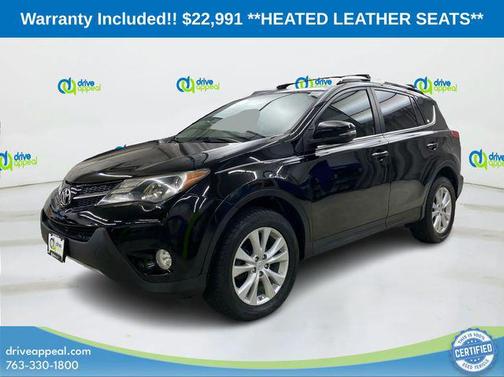 Black 2015 Toyota RAV4 Limited