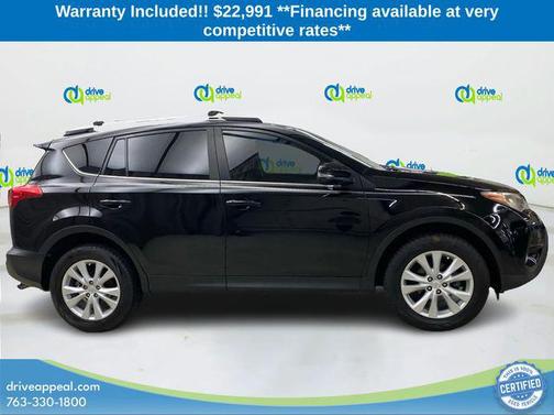 Black 2015 Toyota RAV4 Limited