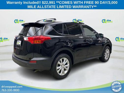 Black 2015 Toyota RAV4 Limited