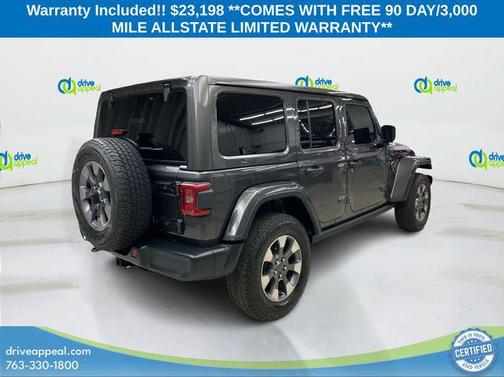 Granite Crystal Metallic Clearcoat 2020 Jeep Wrangler Unlimited Sahara
