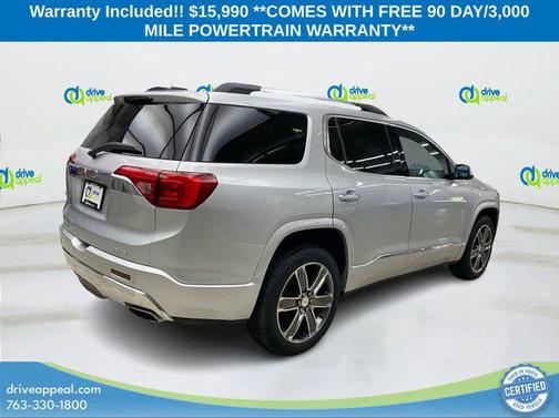 Quicksilver Metallic 2018 GMC Acadia Denali