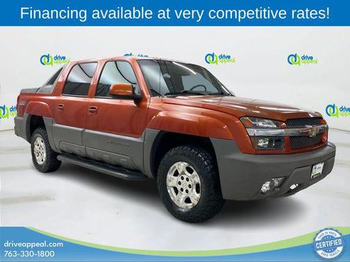 Sunset Orange Metallic 2002 Chevrolet Avalanche 1500 Z71