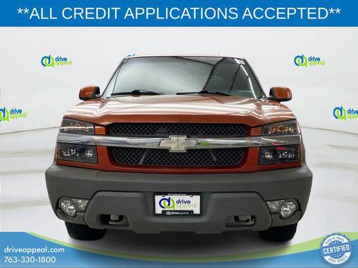 Sunset Orange Metallic 2002 Chevrolet Avalanche 1500 Z71