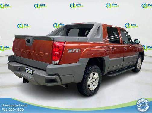 Sunset Orange Metallic 2002 Chevrolet Avalanche 1500 Z71