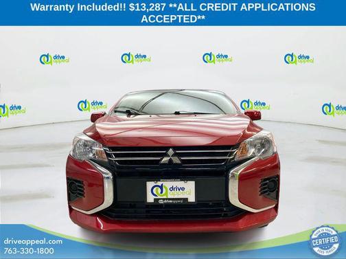 Infrared Metallic 2024 Mitsubishi Mirage G4 ES