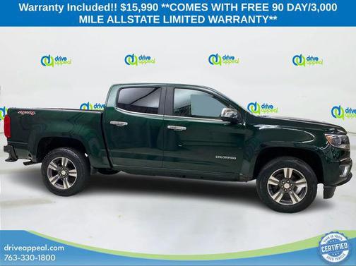 Rainforest Green Metallic 2015 Chevrolet Colorado LT