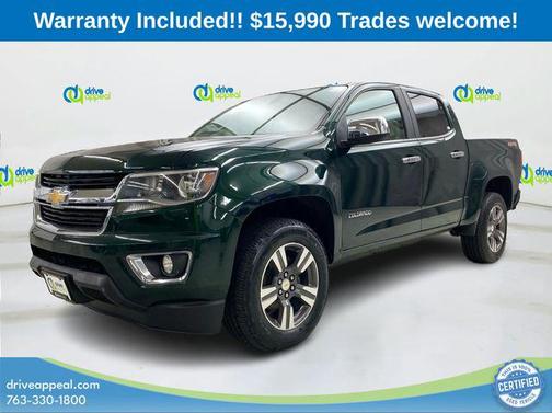Rainforest Green Metallic 2015 Chevrolet Colorado LT