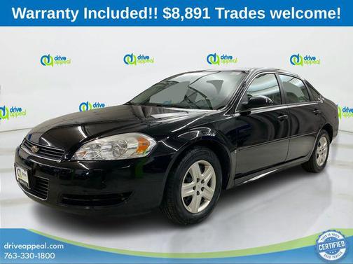 Black 2009 Chevrolet Impala LS