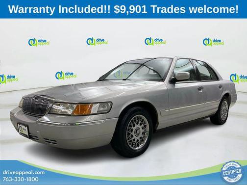 Silver Frost Clearcoat Metallic 1999 Mercury Grand Marquis GS