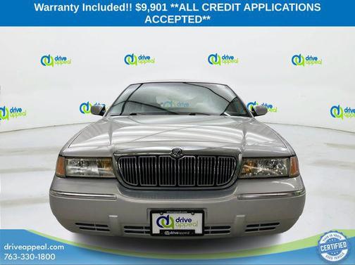 Silver Frost Clearcoat Metallic 1999 Mercury Grand Marquis GS