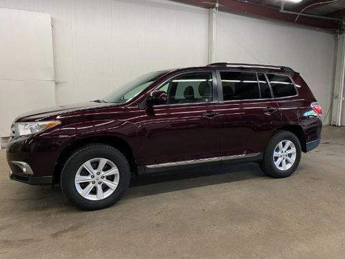 Sizzling Crimson Mica 2012 Toyota Highlander SE