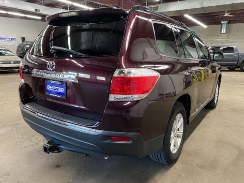 Sizzling Crimson Mica 2012 Toyota Highlander SE