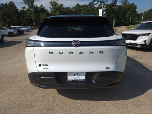 Everest White Pearl Tricoat/Super Black 2025 Nissan Murano SL