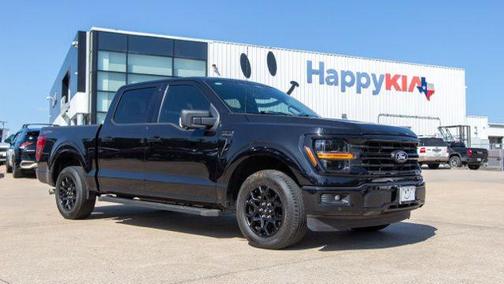 Agate Black Metallic 2024 Ford F-150 XLT
