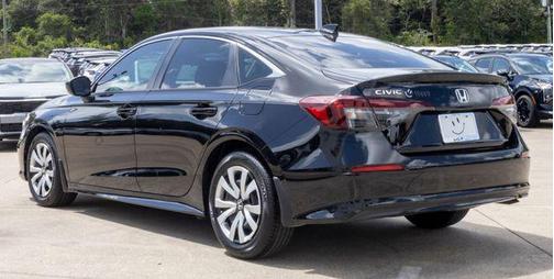 Crystal Black Pearl 2026 Honda Civic LX