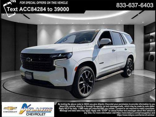 Summit White 2024 Chevrolet Tahoe RST