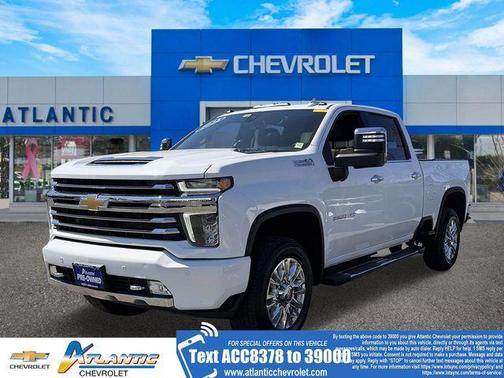 Summit White 2022 Chevrolet Silverado 3500 High Country