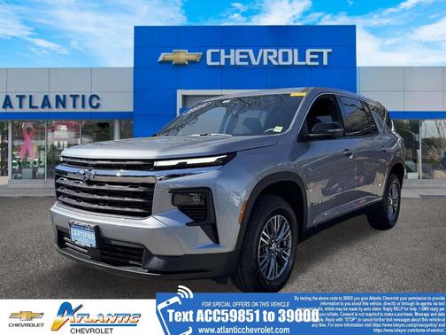 Sterling Gray Metallic 2024 Chevrolet Traverse LS