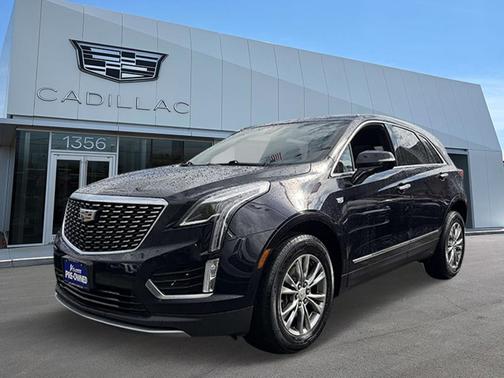 Blue Metallic 2022 Cadillac XT5 Premium Luxury