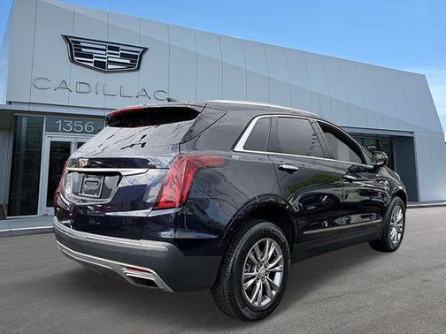 Blue Metallic 2022 Cadillac XT5 Premium Luxury