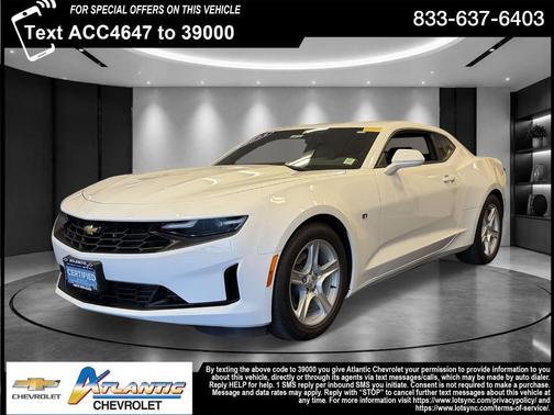 Summit White 2023 Chevrolet Camaro 2LT