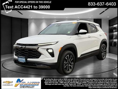 Summit White 2024 Chevrolet Trailblazer ACTIV