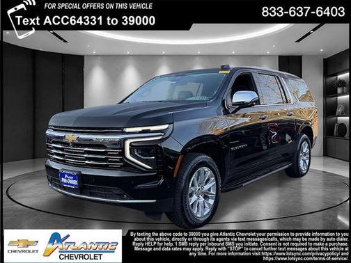Black 2025 Chevrolet Suburban Premier