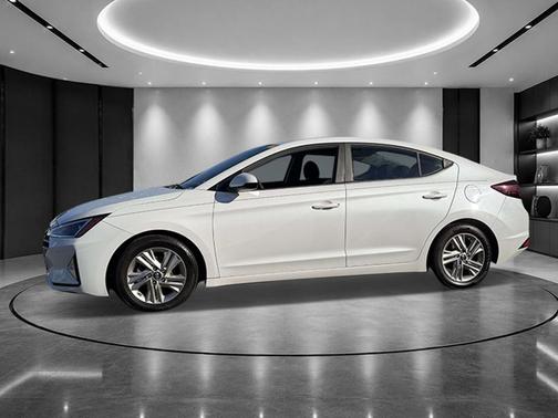 Quartz White 2019 Hyundai ELANTRA SEL
