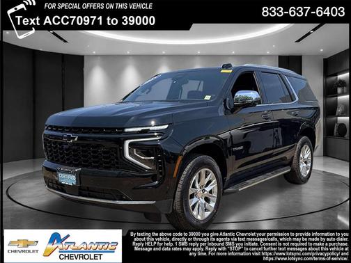 Black 2025 Chevrolet Tahoe Premier