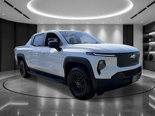 Summit White 2024 Chevrolet Silverado EV WT