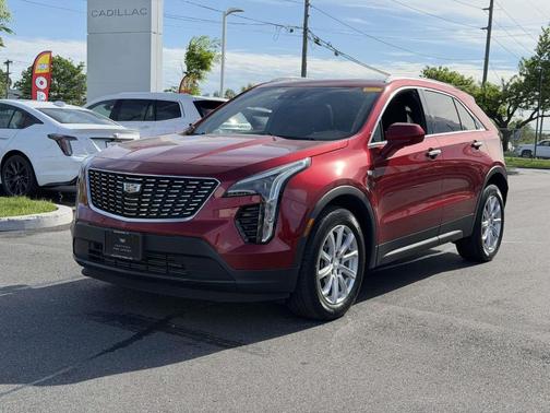 Radiant Red 2023 Cadillac XT4 Luxury