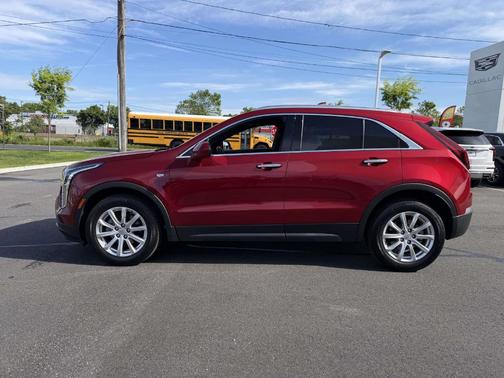 Radiant Red 2023 Cadillac XT4 Luxury