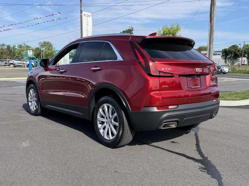 Radiant Red 2023 Cadillac XT4 Luxury