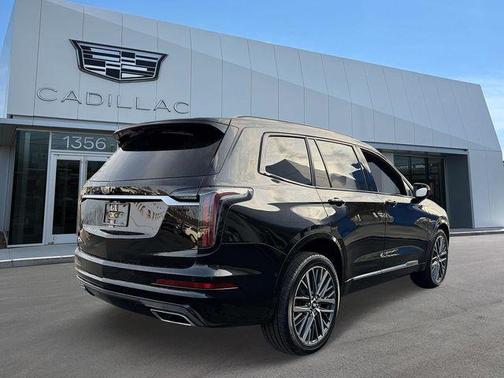 Black Metallic 2025 Cadillac XT6 Sport AWD