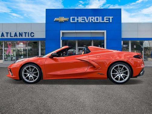 Orange 2021 Chevrolet Corvette Stingray w/2LT