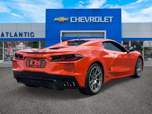 Orange 2021 Chevrolet Corvette Stingray w/2LT
