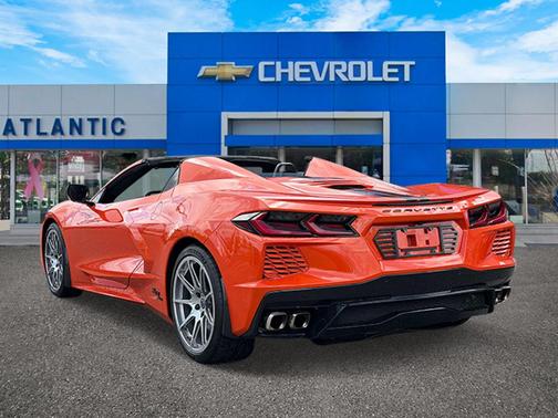 Orange 2021 Chevrolet Corvette Stingray w/2LT