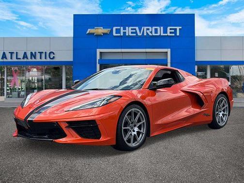 Orange 2021 Chevrolet Corvette Stingray w/2LT