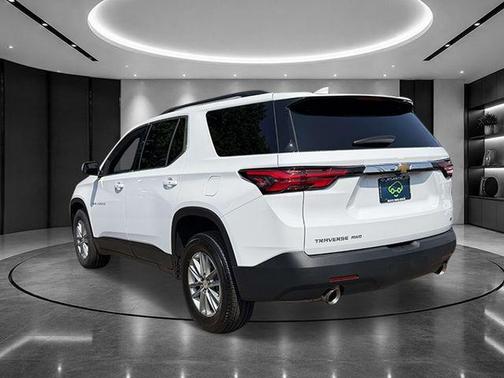 Summit White 2023 Chevrolet Traverse LT Leather