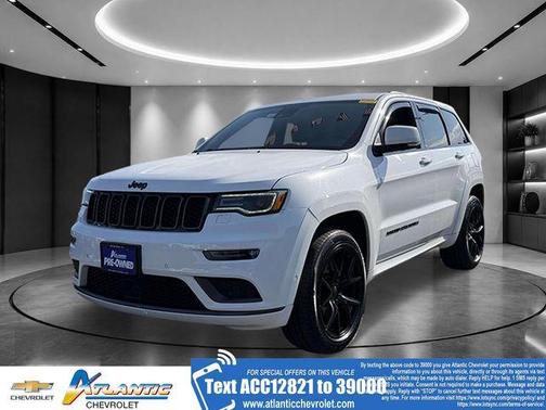 Bright White Clearcoat 2018 Jeep Grand Cherokee High Altitude