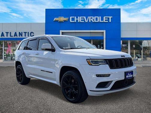 Bright White Clearcoat 2018 Jeep Grand Cherokee High Altitude